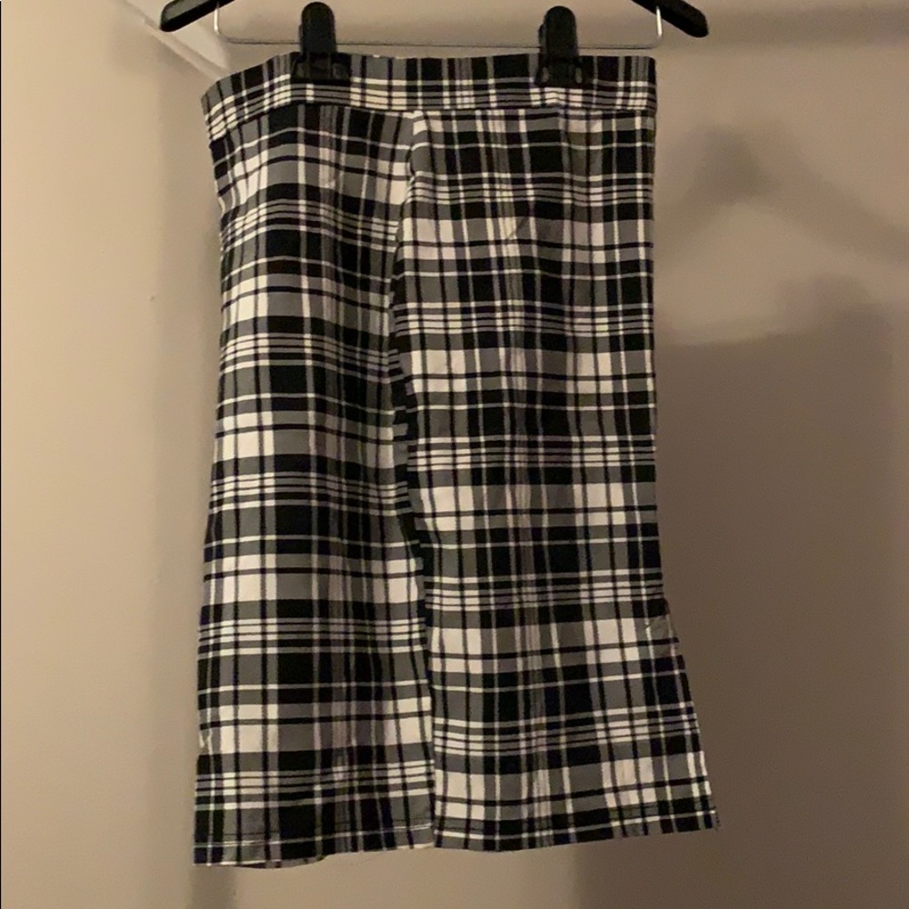 Plaid Skirt